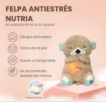 Lili la nutria Bloonea™ Peluche Antiestrés