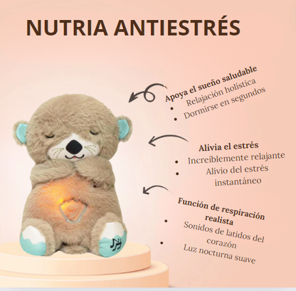 Lili la nutria Bloonea™ Peluche Antiestrés