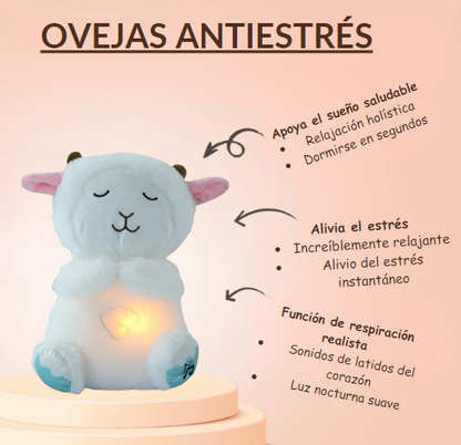 Oli la oveja Bloonea™ Peluche Antiestrés